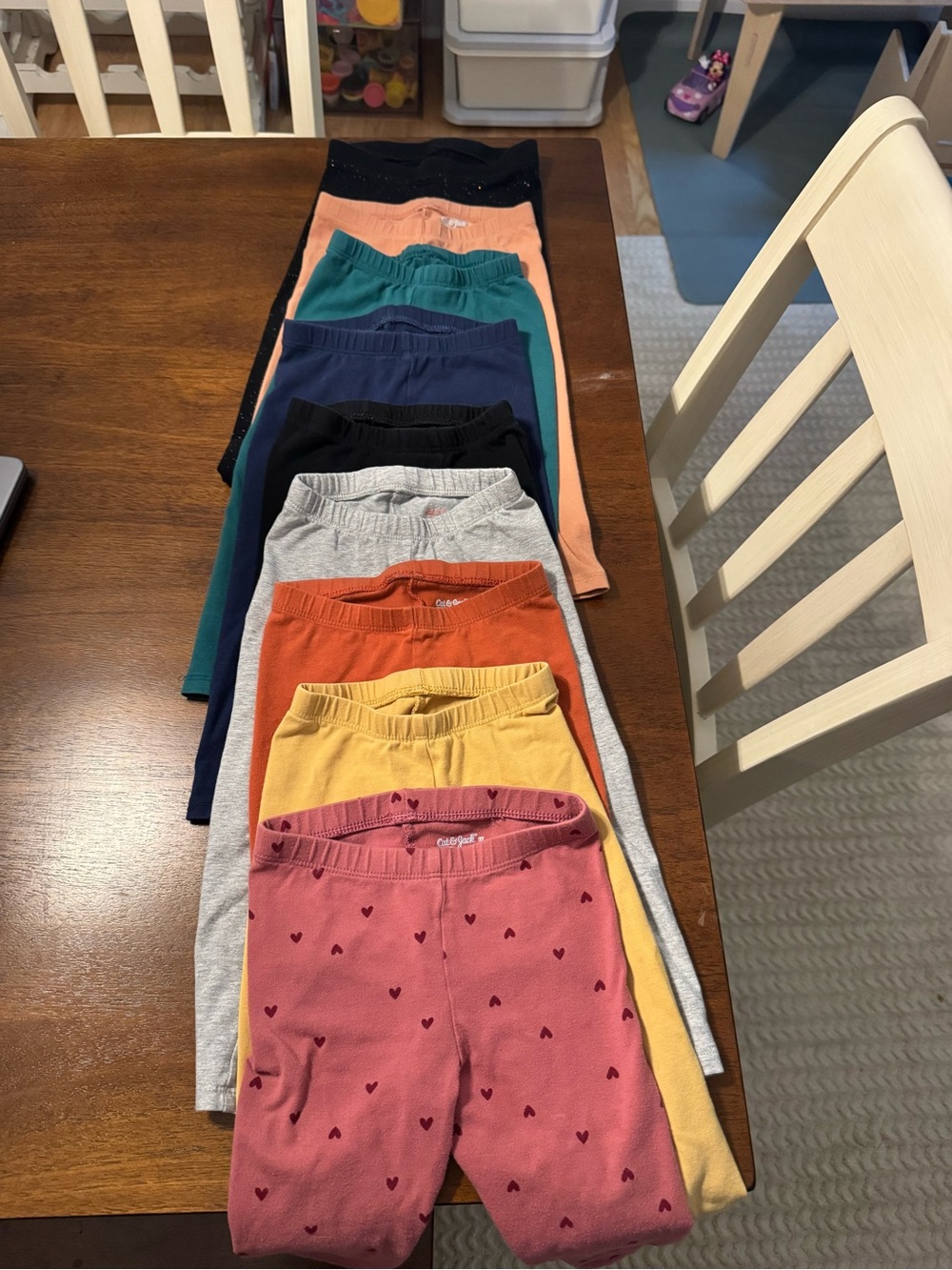 Cat & Jack 2T leggings bundle